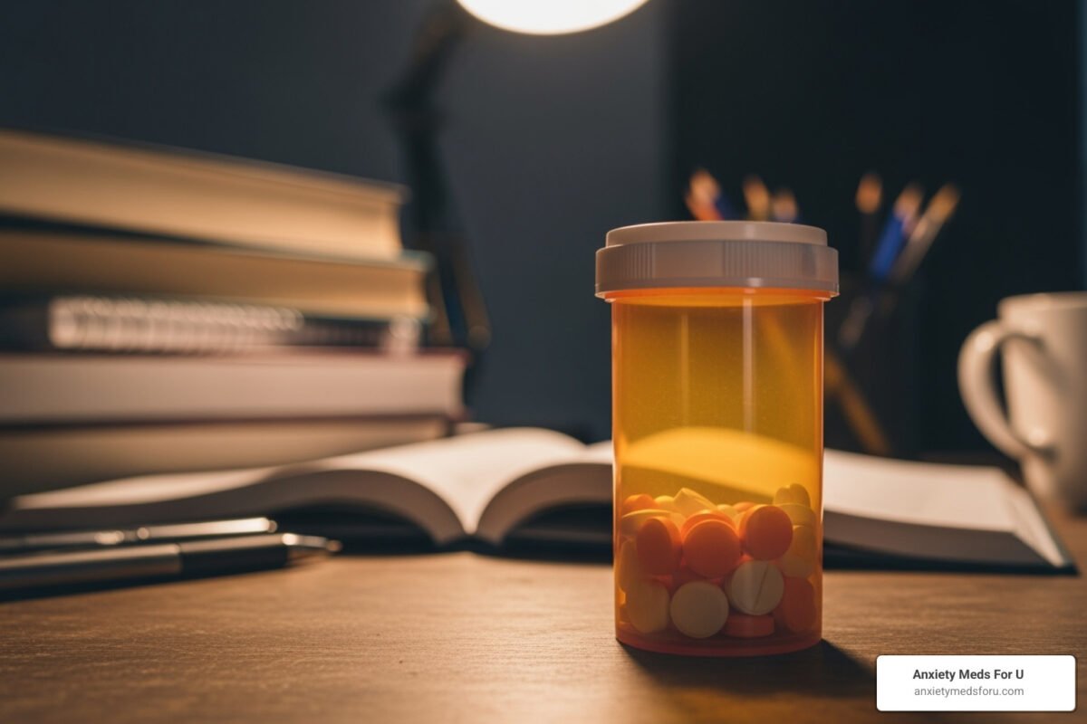 how does adderall work